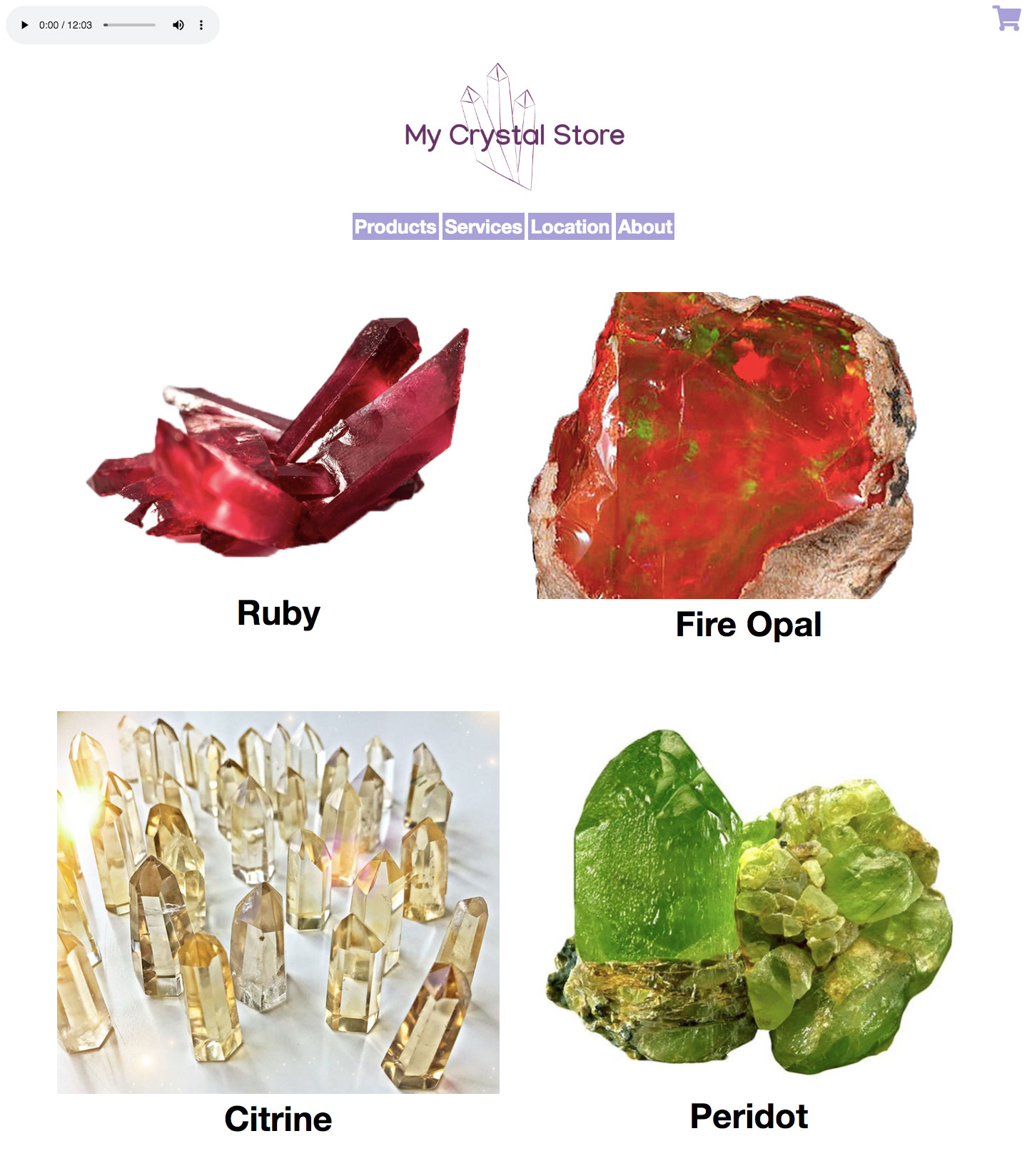 My Crystal Store